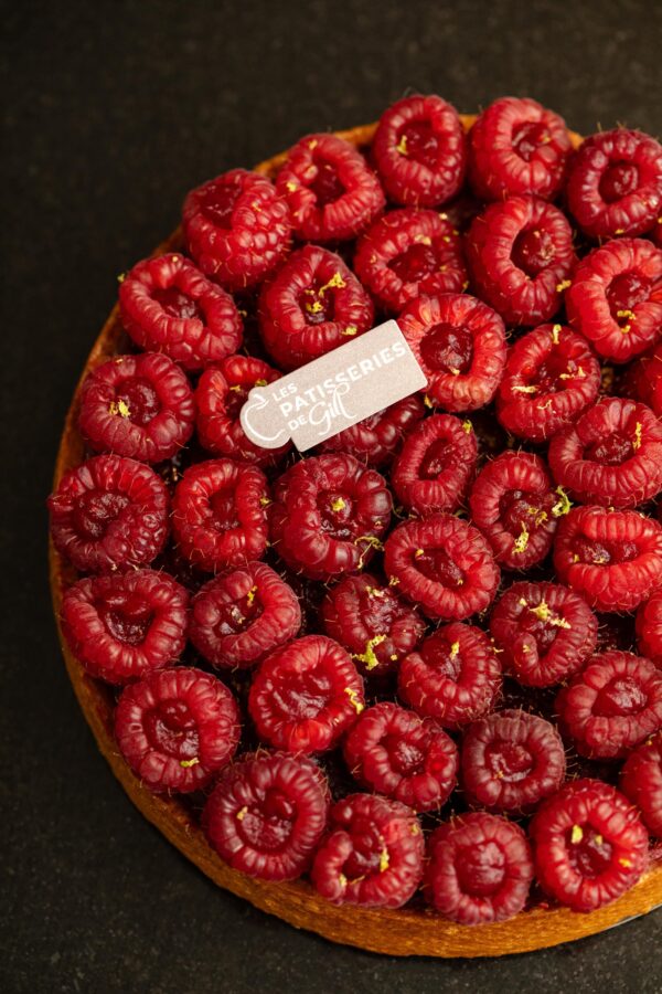 tarte aux framboises xxl