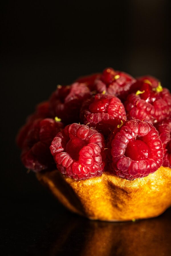tarte aux framboises