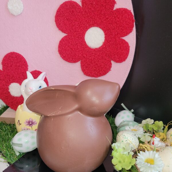 le lapin en boule