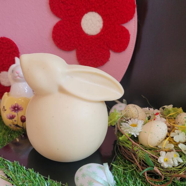le lapin en boule